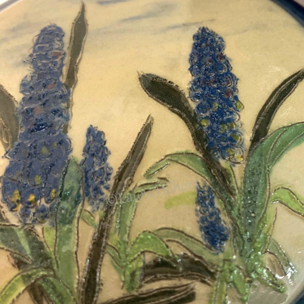 Pot met Blauwe Druifjes