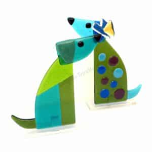 Raamdecoratie/staande raamdecoratie/glasfusion