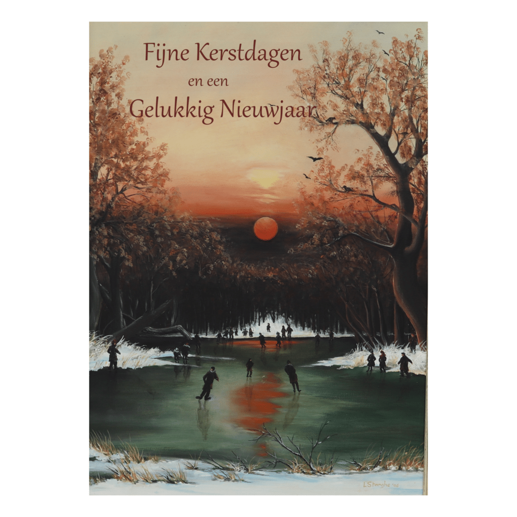 Kunstkaart 37 Fijne Kerst