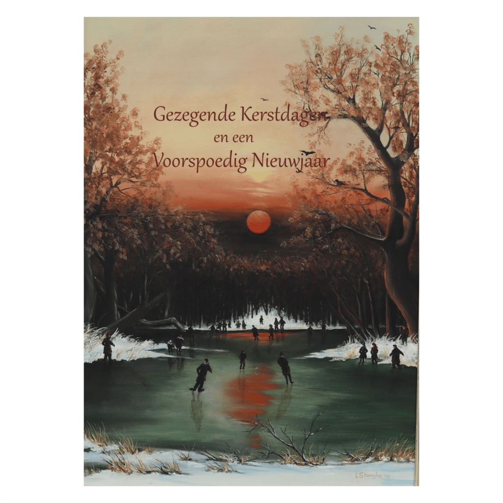 Kunstkaart 37 Gezegende Kerst