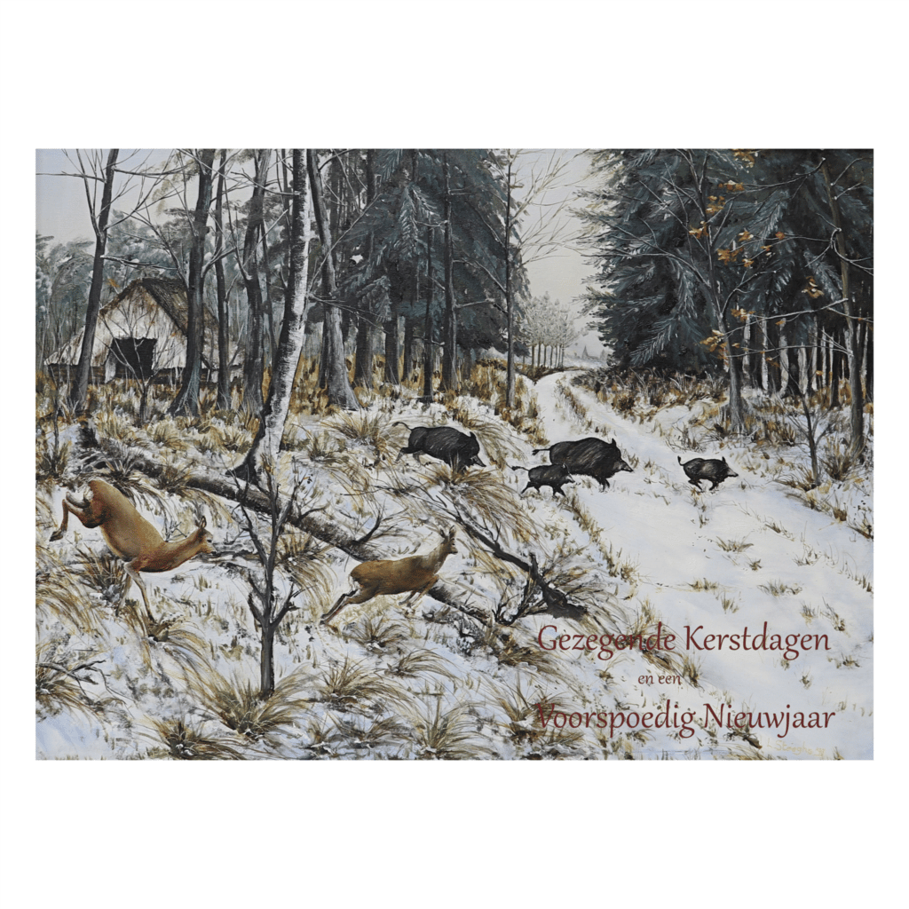Kunstkaart 41 Gezegende Kerst