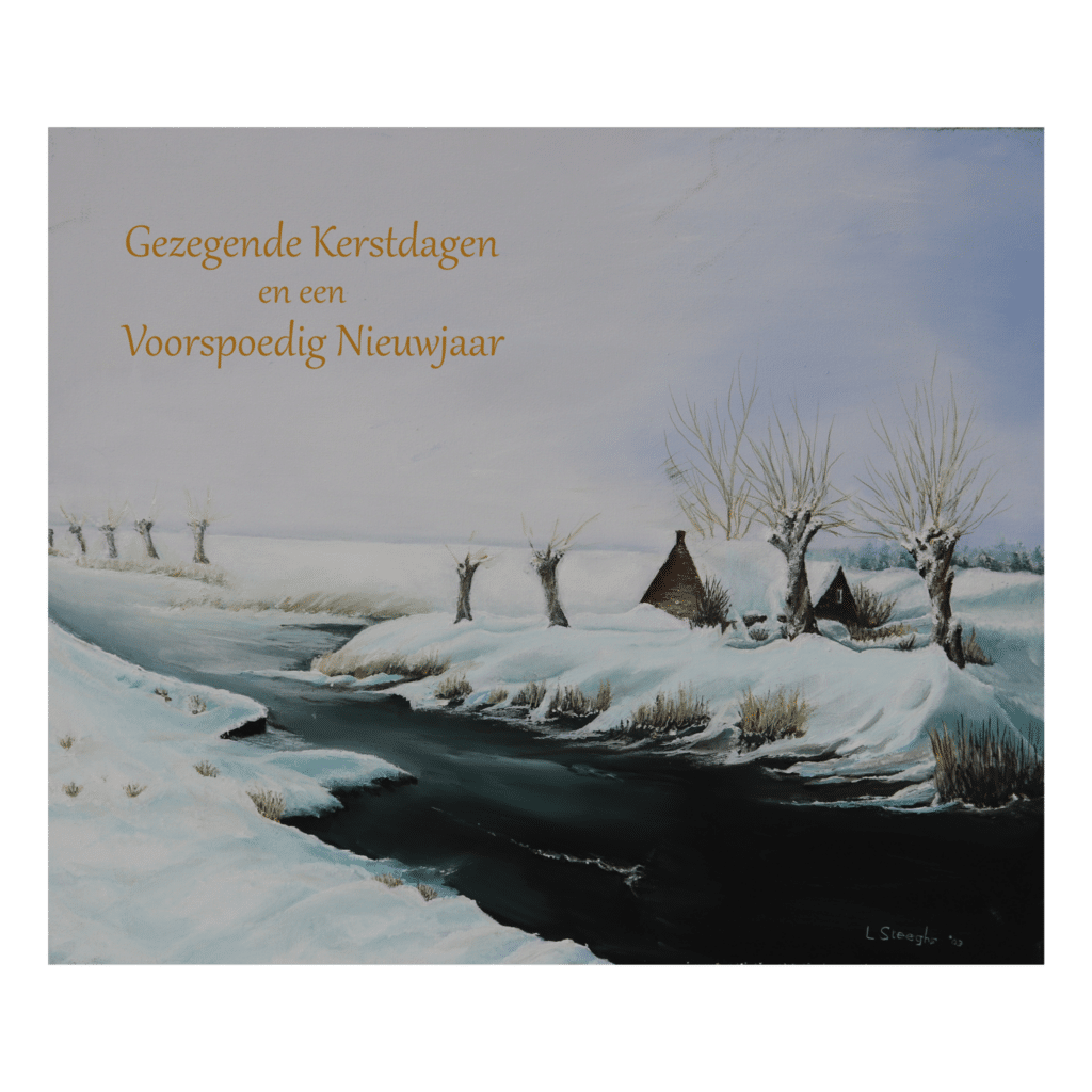 Kunstkaart 51 Gezegende Kerst
