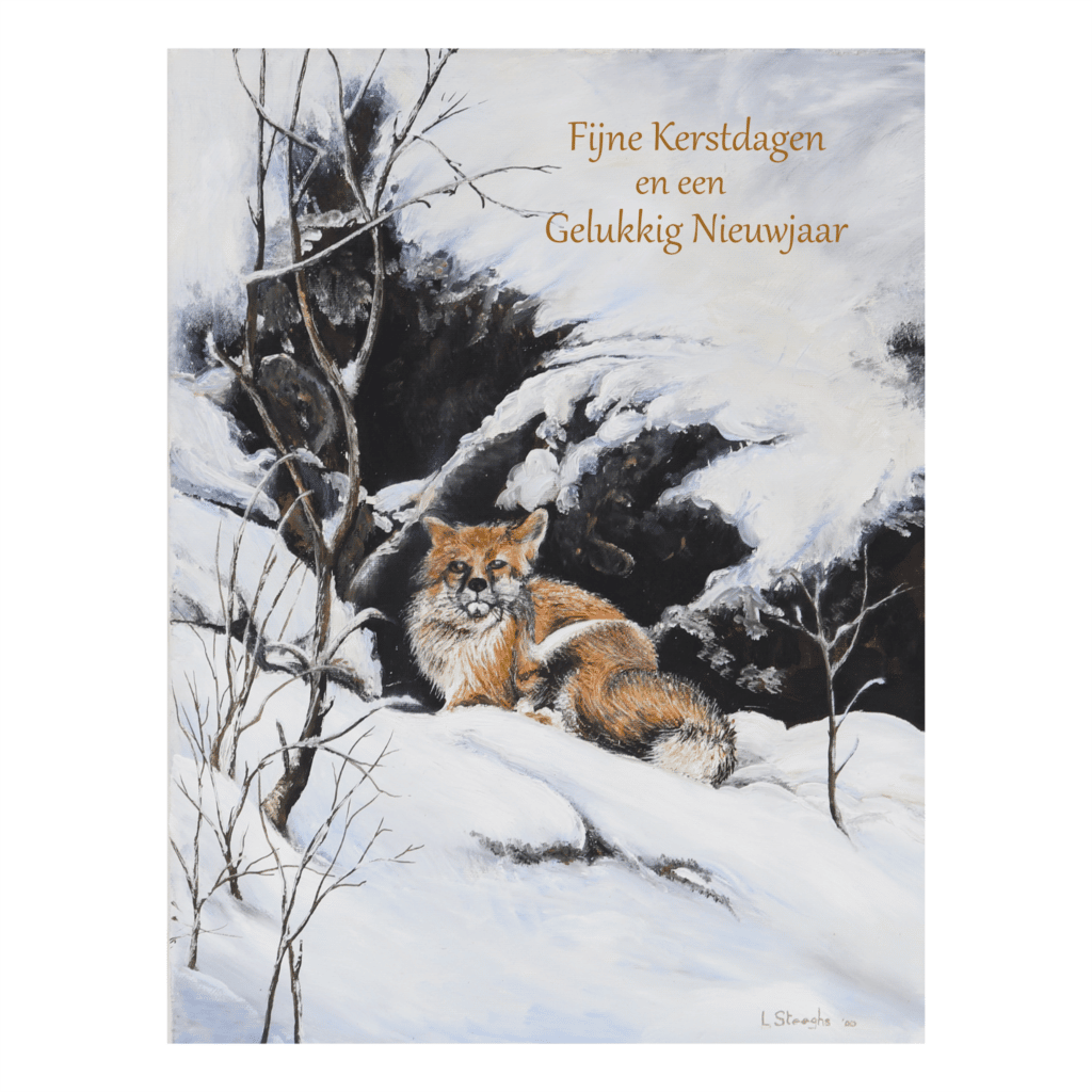 Kunstkaart 53 Fijne Kerstdagen