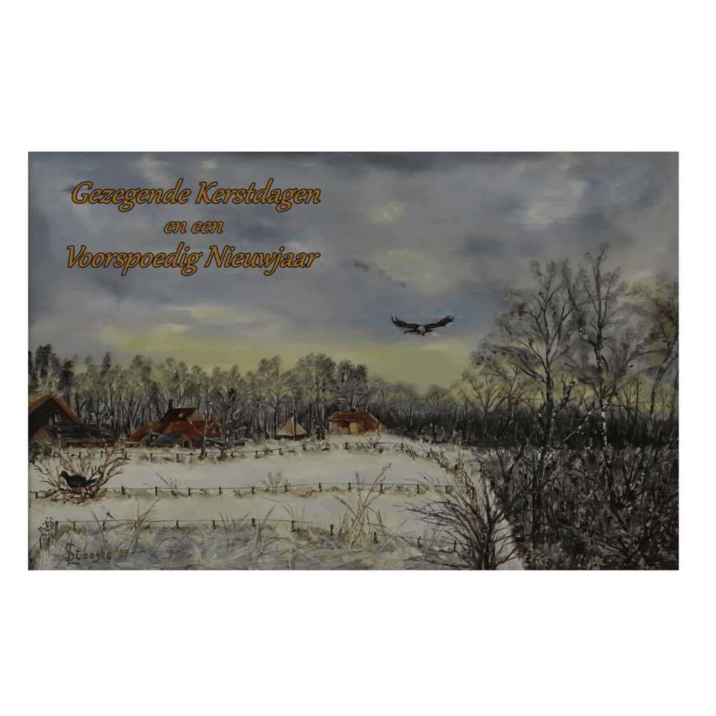 Kunstkaart 55 Gezegende Kerst