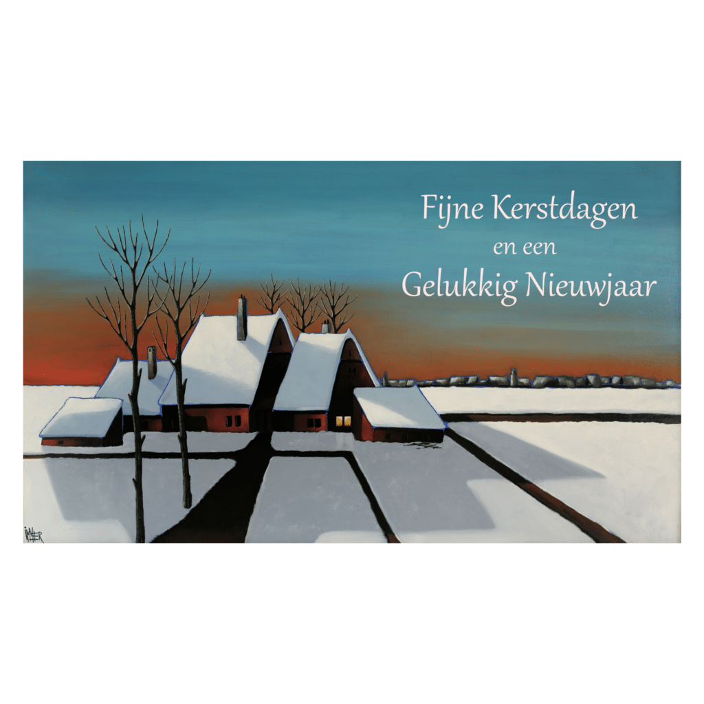 Kunstkaart 67 Fijne Kerstdagen