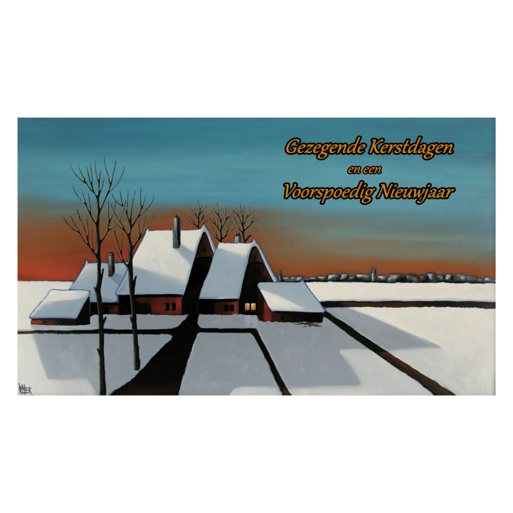 Kunstkaart 67 Gezegende Kerst