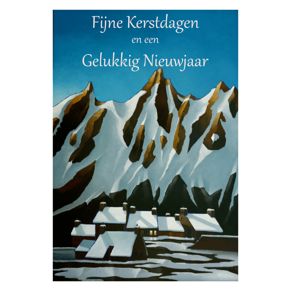 Kunstkaart 69 Fijne Kerstdagen
