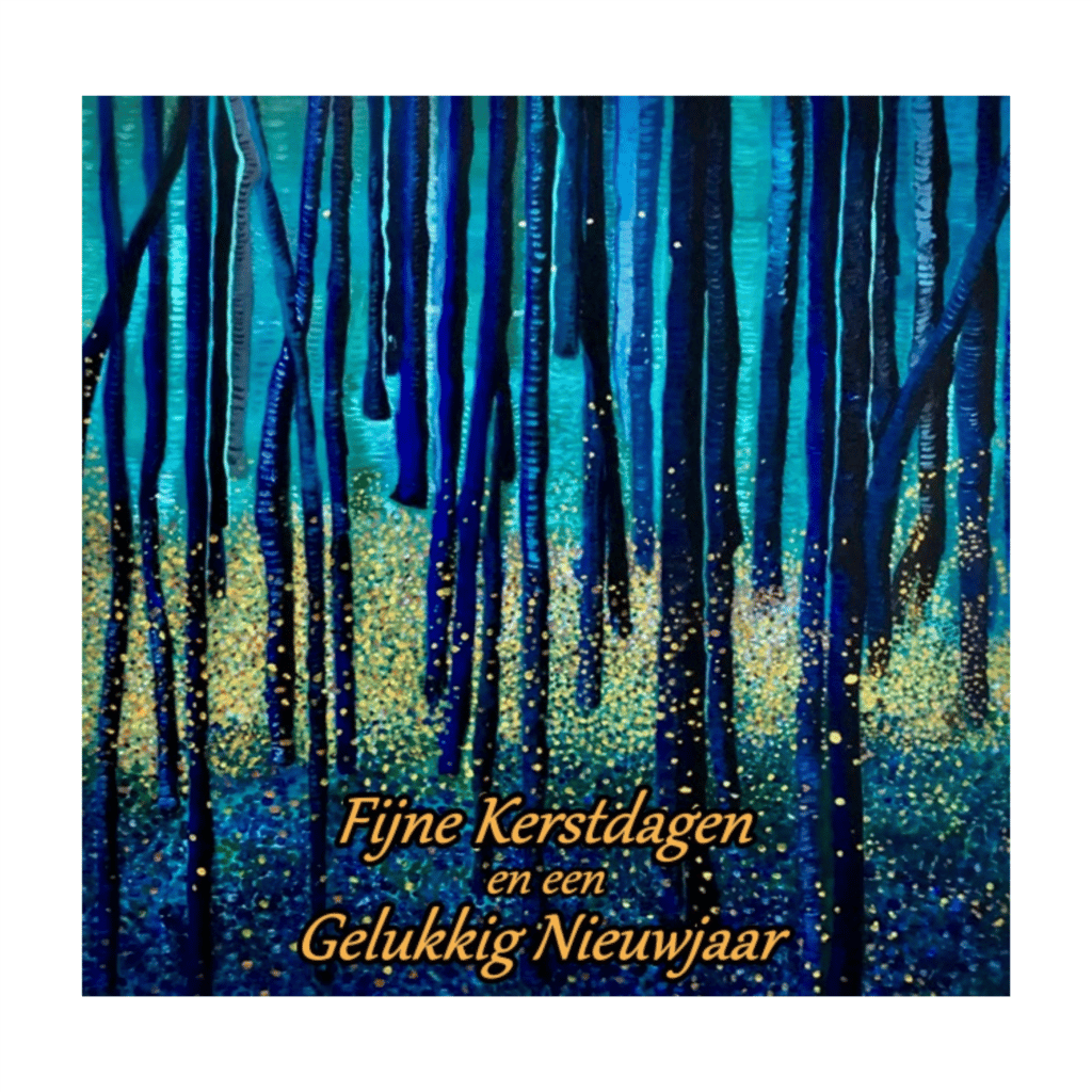 Kunstkaart 82 Fijne Kerstdagen