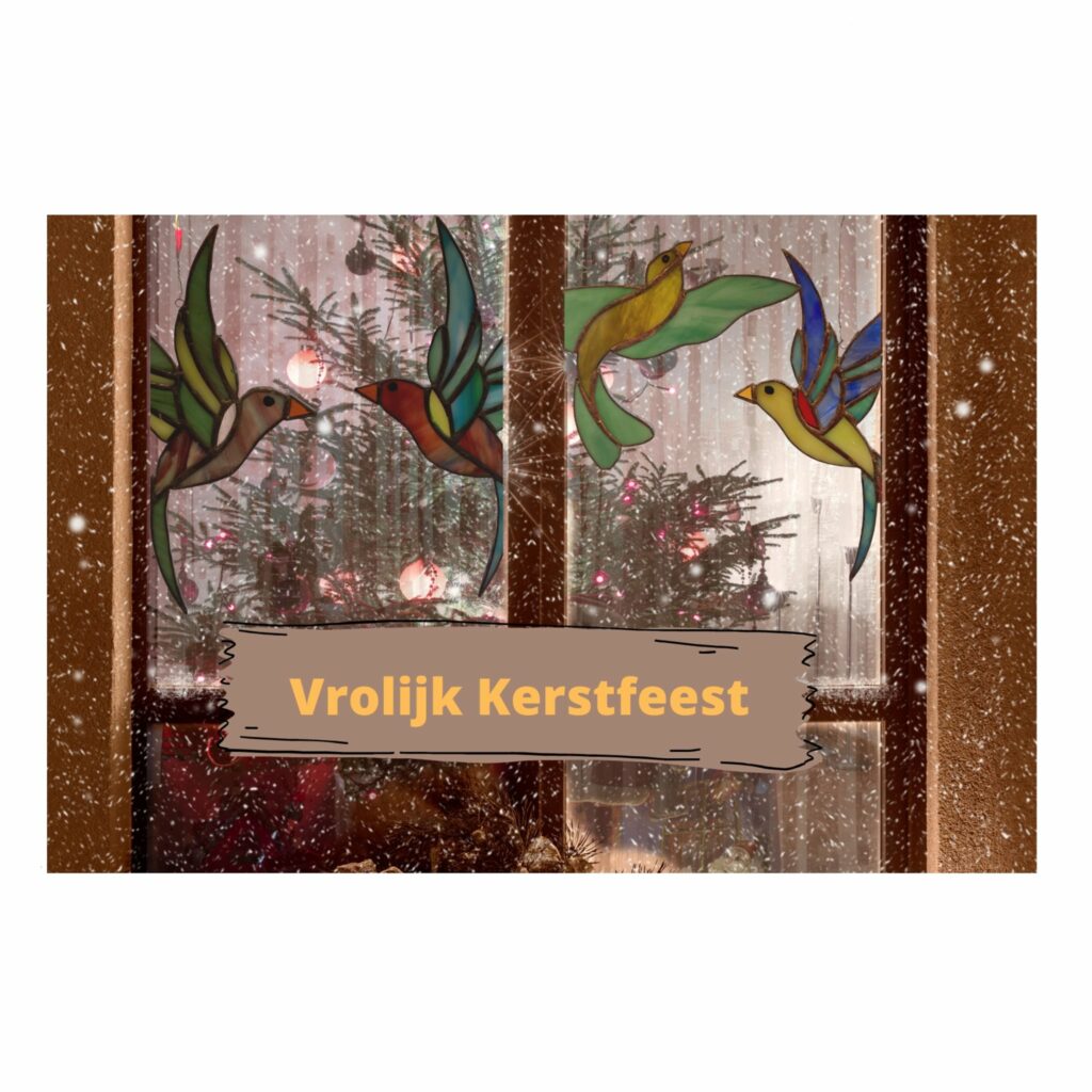 Kunstkrt 94 Vrolijk Kerstfeest