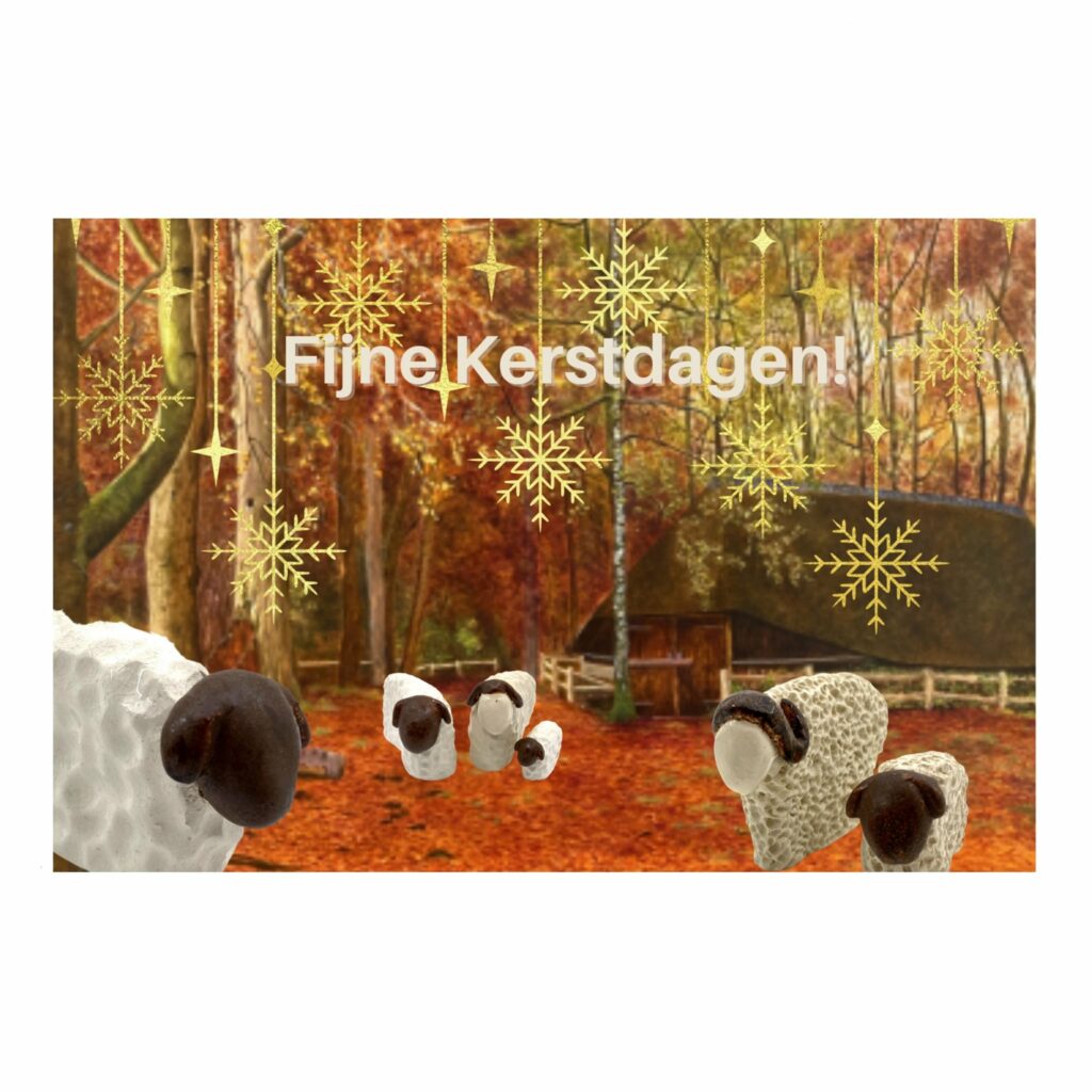 Kunstkrt 95 Fijne Kerstdagen