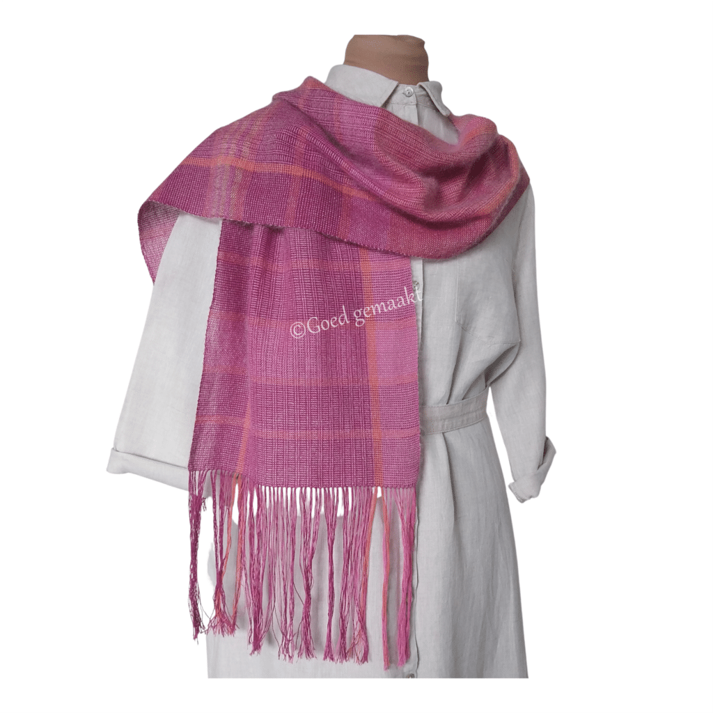 Shawl met Mohair/Zijde