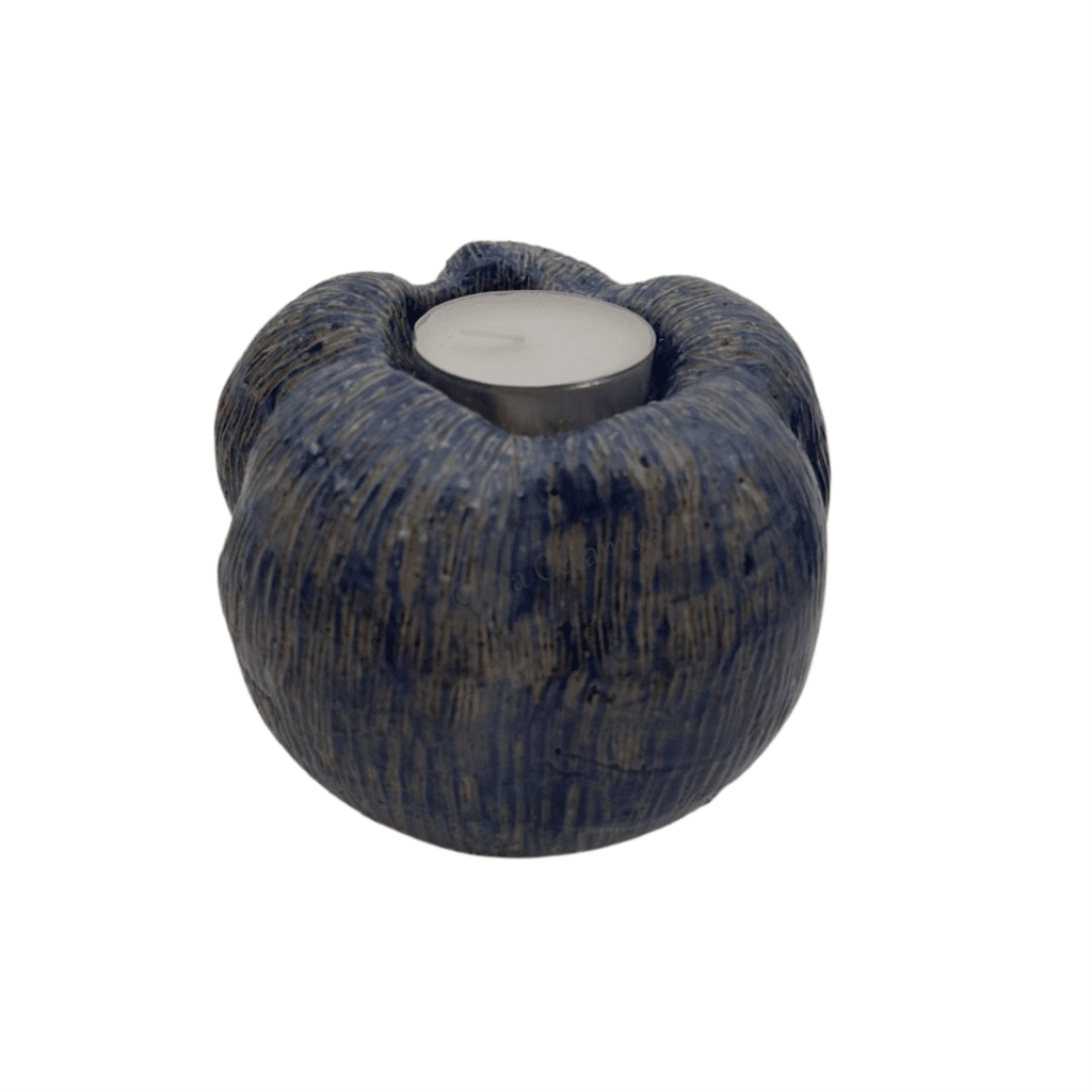 Pompoen Sea ceramics waxinelichtje keramiek