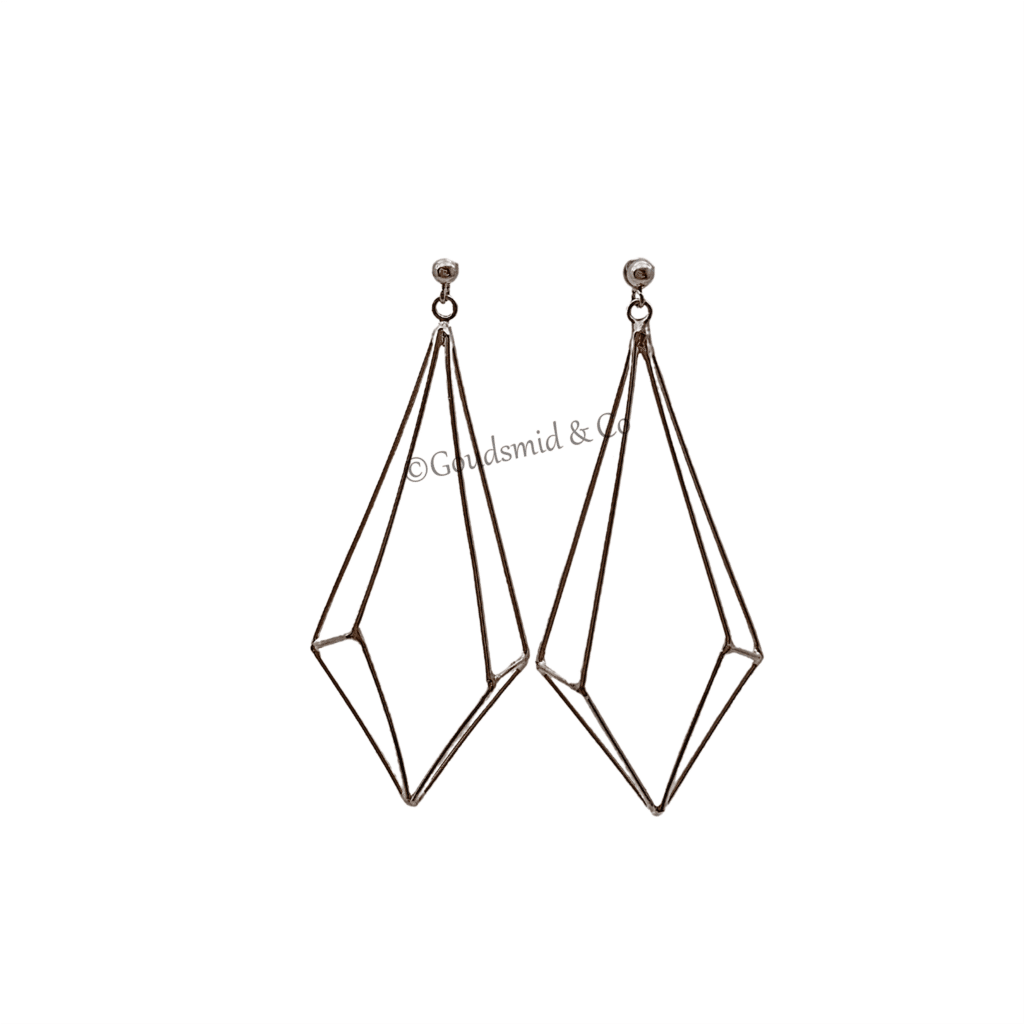 Oorbellen Geometrical Zilver