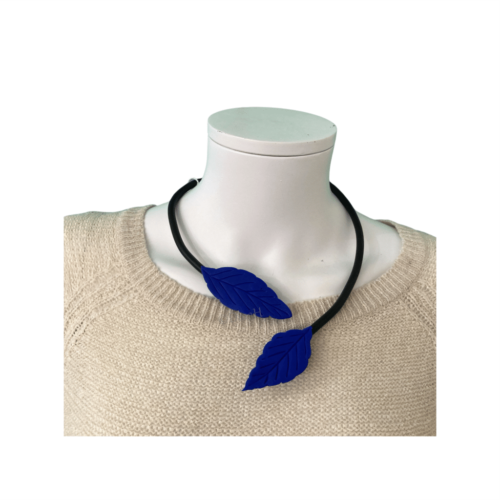 Ketting Blauw Blad