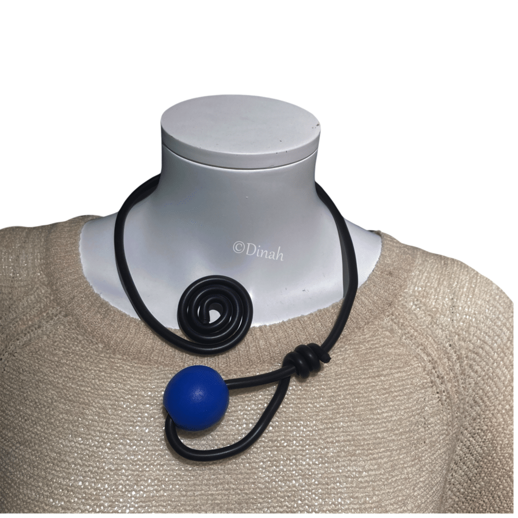 Ketting Blauwe Bal