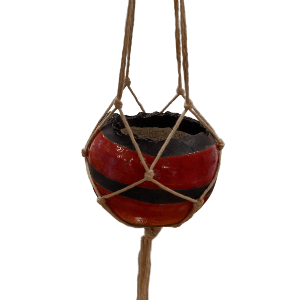 Plantenhanger keramiek bol Sea ceramics