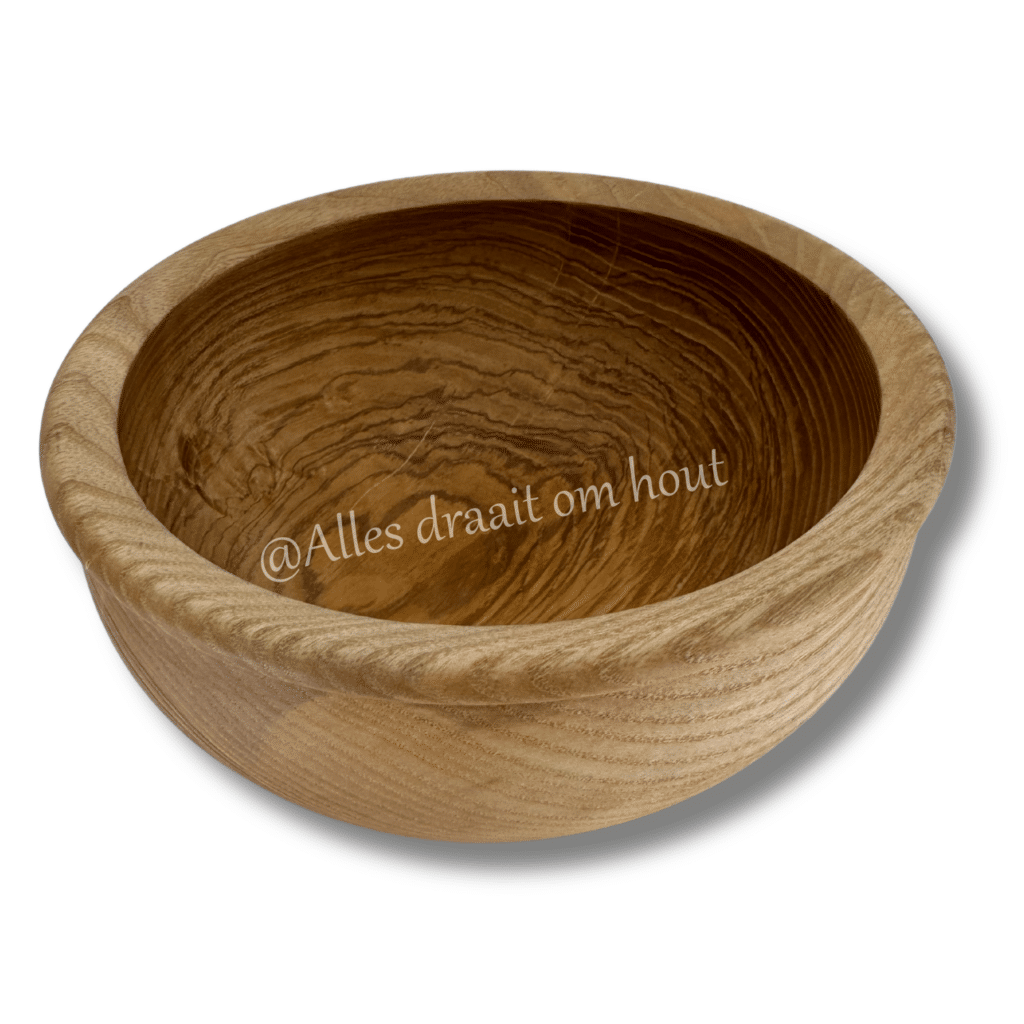 Jan Otten Ward's art Hout draaien Schaal bruin