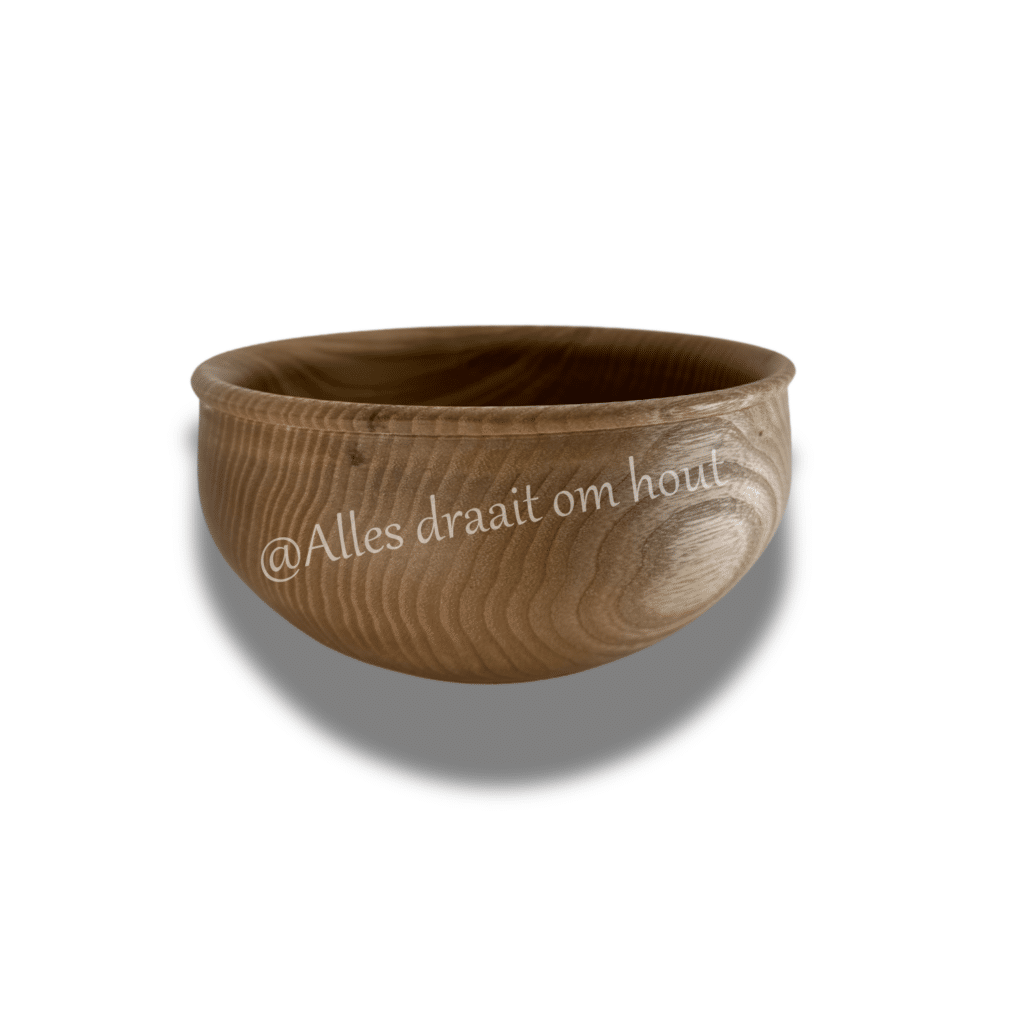 Jan Otten Ward's art Hout draaien Schaal bruin
