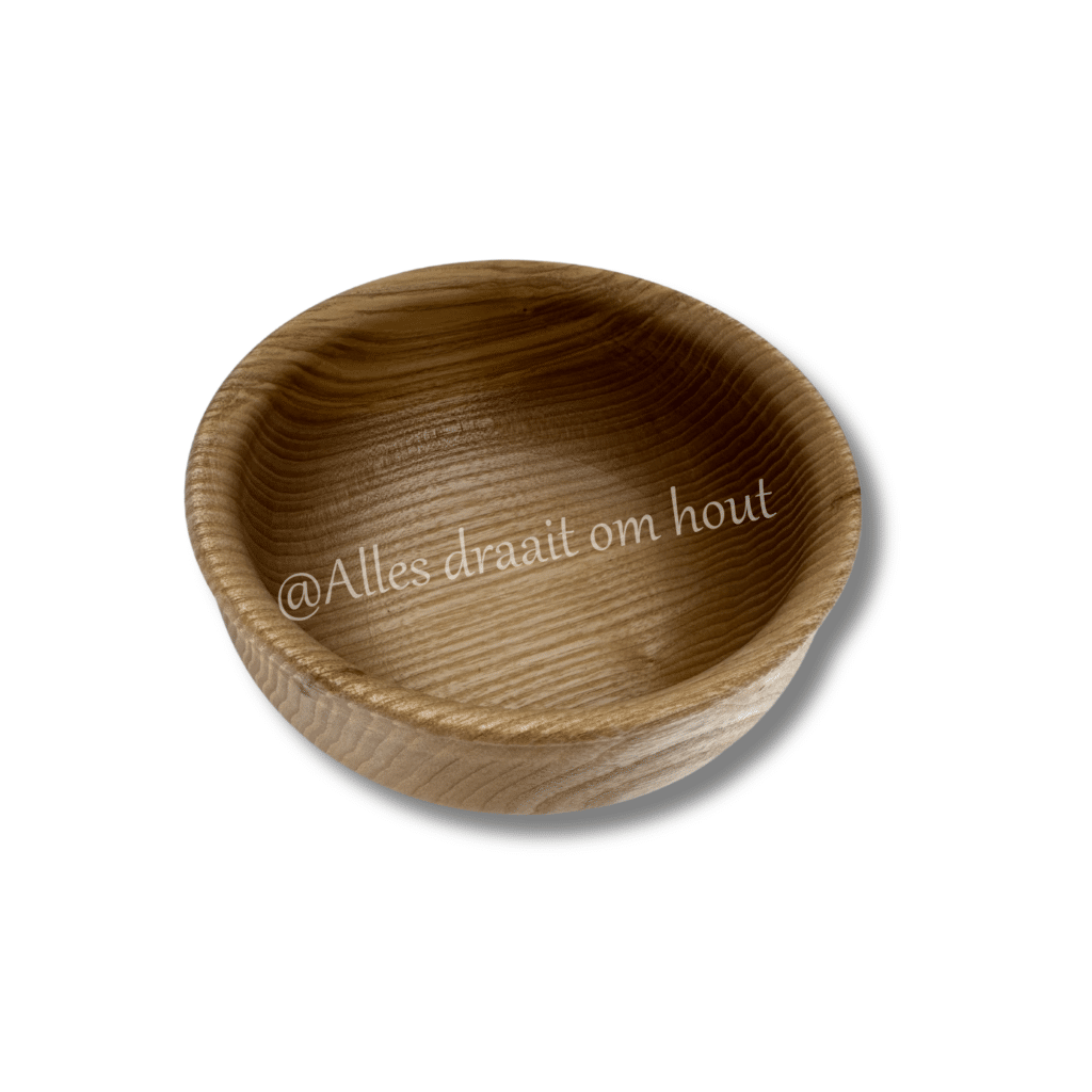 Jan Otten Ward's art Hout draaien Schaal bruin