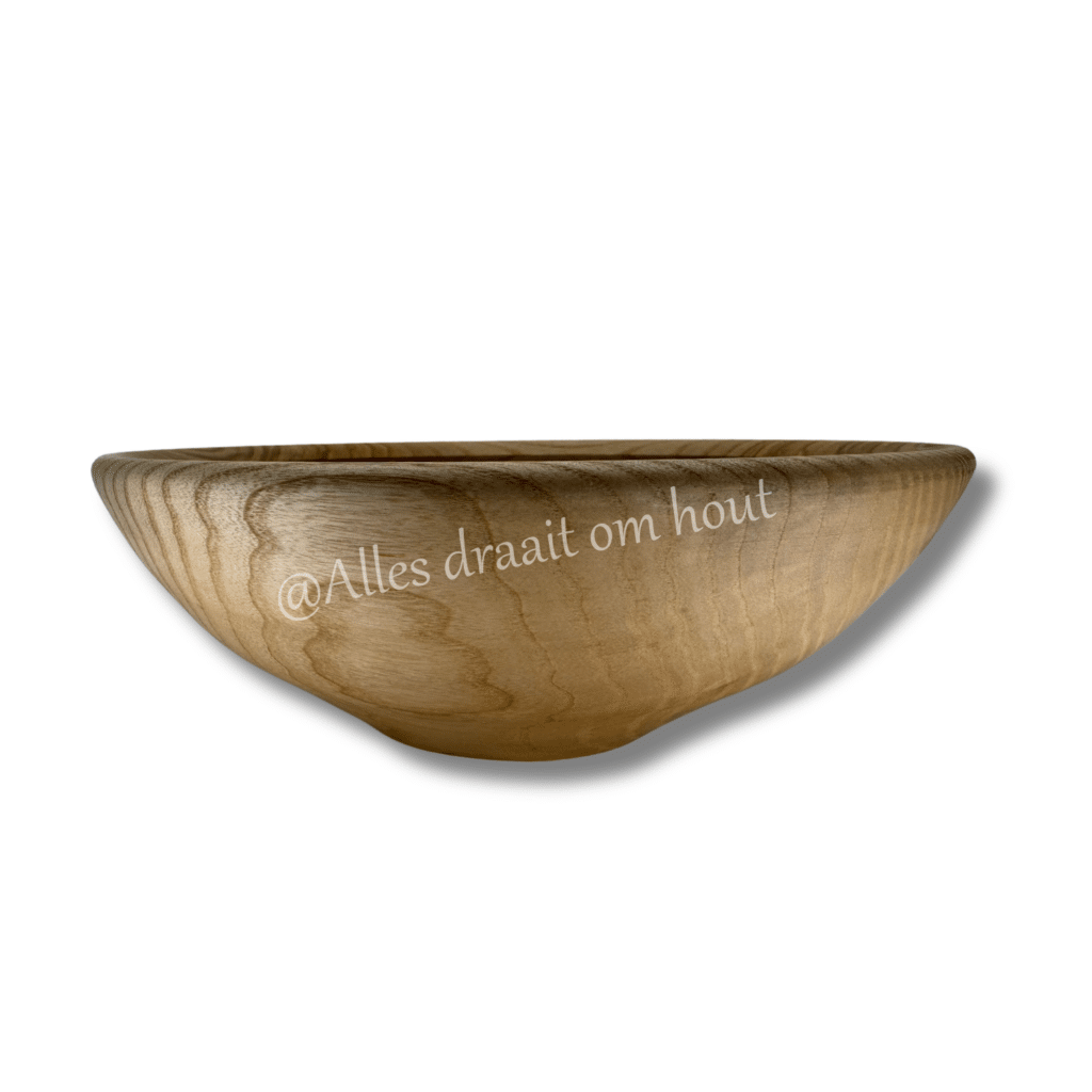 Jan Otten Ward's art Hout draaien Schaal bruin
