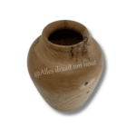 Houten siervaas