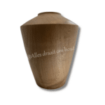 Houten siervaas