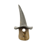 5797 Vo 3536 115 - handgemaakt door Joop van Ulden Blauw crème vogelhuisje Kabouter knikhoed